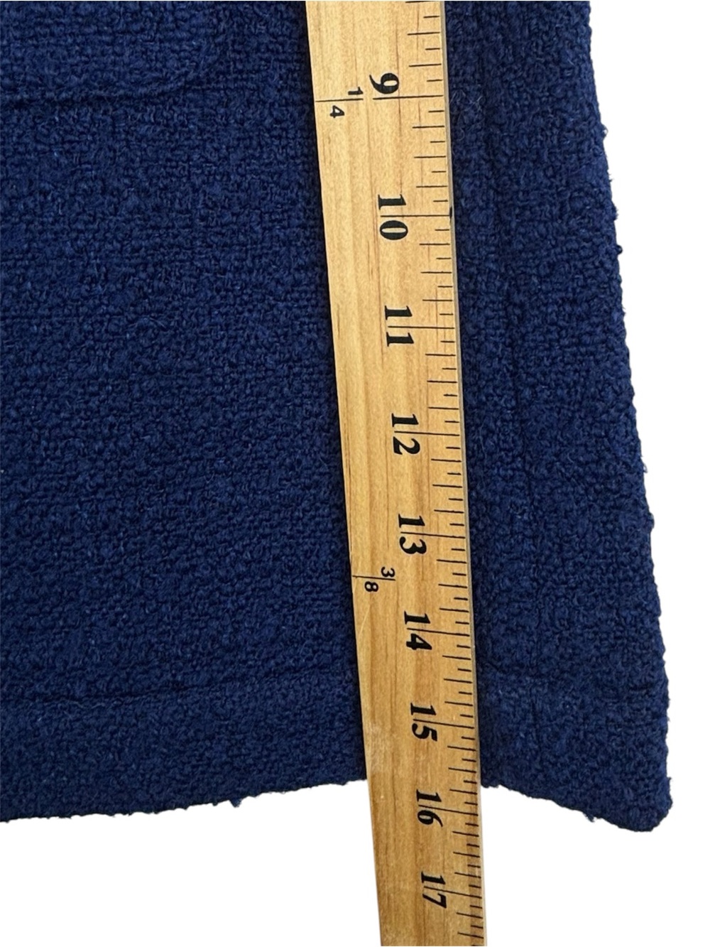 Women's Navy A-Line Mini Skirt - Classic Navy - Picture 10 of 10